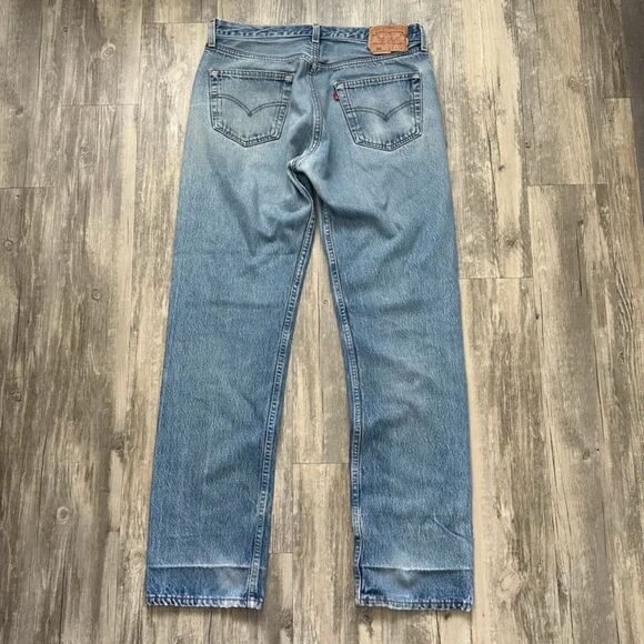 Vintage Levi's 501XX Red Tab Denim Jeans Size 35X34